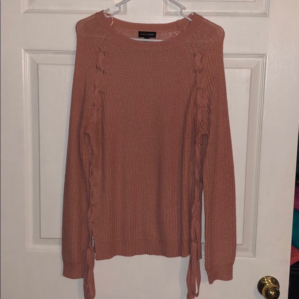 Pink sweater